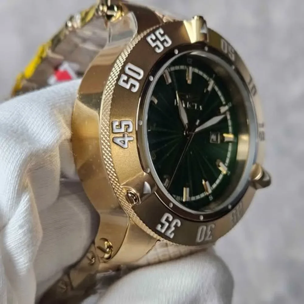 Invicta Subaqua Noma III Men's Watch - 50mm, Gold (50050)